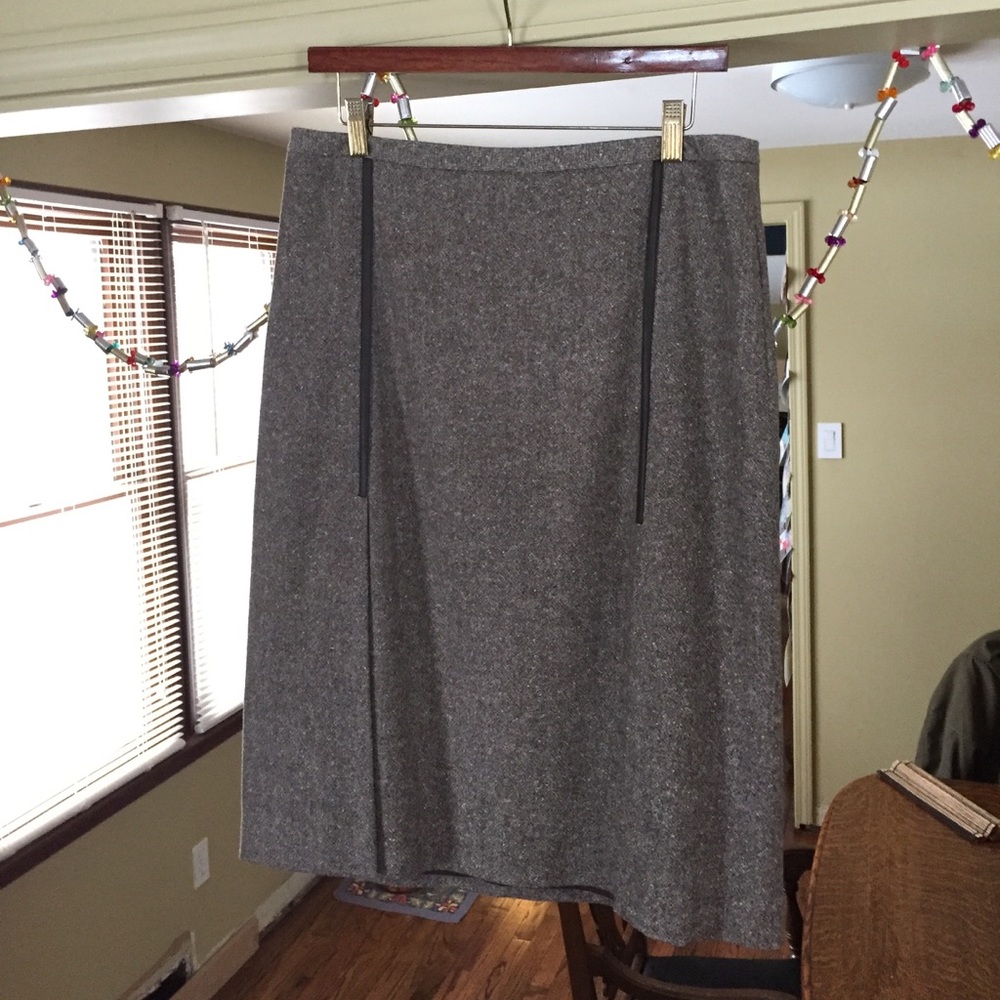 Kenneth Cole double kick pleat skirt. Beautiful!